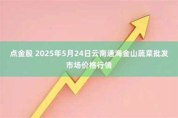 点金股 2025年5月24日云南通海金山蔬菜批发市场价格行情