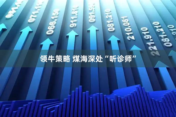 领牛策略 煤海深处“听诊师”